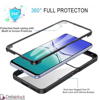 360 laipsnių smūgiams atsparus dėklas (Samsung Galaxy A16/A16 5G/A17/A18)